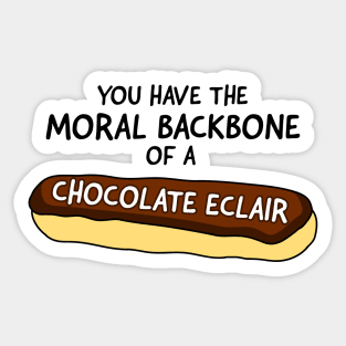 Chocolate Eclair Sticker